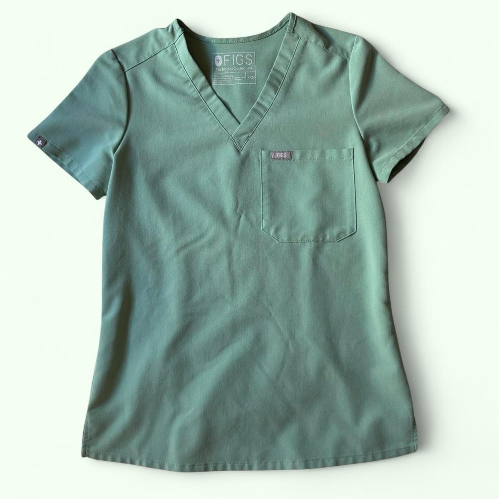 FIGS Jade Catarina One Pocket Scrub top XXS